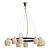 Elegant Vilhelm Lauritzen Ceiling Lamp 3D model small image 1