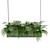 Indoor Jungle: Monstera & Palm Collection 3D model small image 2