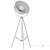 Modern Metal Tripod Lamp 3D model small image 7