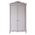BUCZYNSKI Murry Collection Cabinet - Solid Wood, Antique Handles 3D model small image 2
