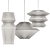 Ura UR04 3 Pendant Lamp by Arturo Alvarez 3D model small image 2