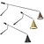 Gordon Tooy Wall Lamp - Sleek and Stylish 3D model small image 1
