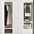 Modern IKEA IDANÄS Wardrobe Combination 3D model small image 4