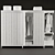 Modern IKEA IDANÄS Wardrobe Combination 3D model small image 5