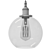 Elegant Modern Pendant Light 3D model small image 2