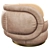 Dyor Mania Armchair: Realistic 3D Model for 3ds Max 3D model small image 2