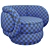 Dyor Mania Armchair: Realistic 3D Model for 3ds Max 3D model small image 4