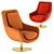 Elegant Elba Armchair: Classic Comfort and Style 3D model small image 1