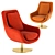 Elegant Elba Armchair: Classic Comfort and Style 3D model small image 2