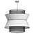 Nordic Bamboo Pendant Light 3D model small image 3