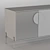 Modern 4-Drawer Dresser 1620x400x600 3D model small image 3