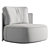 Pierre Armchairs: Irregular and Inviting 3D model small image 1