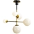 Nordic Globe Chandelier 3D model small image 1