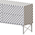 Modern Brown and White 4 Drawer IKEA MUSKEN Chest 3D model small image 5