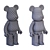 Poseable Bearbrick Toy 3D model small image 10