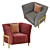 Modern Cosmo Armchair: Stylish, Comfy, and Versatile 3D model small image 22