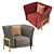 Modern Cosmo Armchair: Stylish, Comfy, and Versatile 3D model small image 23