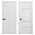 Modern and Sleek Volhovec QUADRO Doors 3D model small image 1