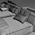 Luxury Italian Cloud Sofa by LEMA 3D model small image 3