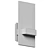 Modern Vela Sconce: Bold Lighting Fixture 3D model small image 5