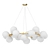 Elegant Milk Chandelier 3D model small image 3