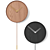 Modern Swing Wall Clock 3D model small image 3