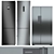 Siemens Refrigerator Set: 3 Appliances 3D model small image 1