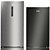 Gorenje Refrigerator Set: NRS9181MX, NRK6202AXL4, NRK6192CBK4 3D model small image 3