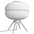 Adina Glass Shade Table Lamp 3D model small image 2