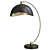 Vintage Brass Luna Bella Desk Lamp 3D model small image 1