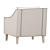 Modern Comfort: FLINSHULT Armchair 3D model small image 6