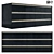 Modern Chest of Drawers NS2 03: Sleek & Functional 3D model small image 1