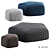 Pouffe Rena: Stylish Design for Any Space 3D model small image 7