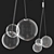 Lodes Random Glass Pendant 3D model small image 2