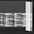 Decorative Glass Vinyl Film Set 3D model small image 3