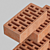 Brick n3/№3 - High-Quality Textured 3D Brick Model 3D model small image 4