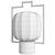 Elegant Eichholtz Wang Glass Table Lamp 3D model small image 2