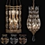Exquisite Crystal Pendant Collection 3D model small image 1