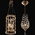 Exquisite Crystal Pendant Collection 3D model small image 4