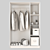 Sleek White Wardrobe: KLEPPSTAD 3D model small image 5