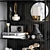 Modern Wardrobe & Display Cabinet 3D model small image 4