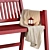 PÄRONHOLMEN Outdoor Bench - Red Beauty! 3D model small image 3