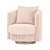 Modern Italian VICKY Armchair 3D model small image 4