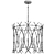 Elegant Bamboo Chandelier 3D model small image 2