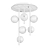 Modern Marco Spatti Ceiling Lamp 3D model small image 2