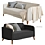 Ikea Linanes Sofa - Versatile and Stylish 3D model small image 11