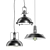 Industrial Metal Pendant Light Set 3D model small image 13