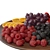 Elegant Fruit Plate 3D model small image 3