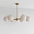 Modern Sputnik Chandelier: Stylish Lighting for Every Space 3D model small image 2