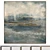 Abstract Plaster Photo Frames: Set of 2, 100x100cm 3D model small image 1